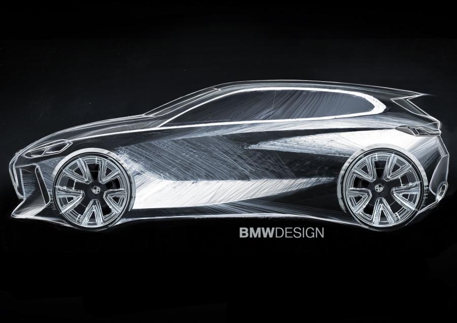 Эскиз BMW 118i Sportline (F40) 2019 года  (WW) (фото 58 из 81)